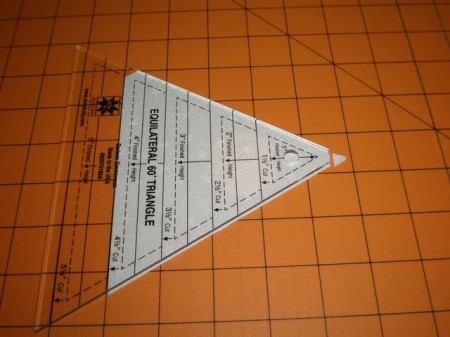 June Tailor Easy Equilaterals Ruler